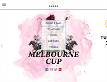 Tablet Screenshot of parraleagues.com.au